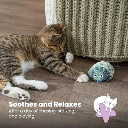 Catstages Nighttime Cuddle Plush Mouse Cat Toy with Catnip