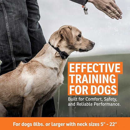 SportDOG FieldTrainer 425X - Remote Trainer Designed for Off-Leash Control & Training - 500-Yard Range - Waterproof - Quick Charge-Collar with 21 Levels of Static, Tone, & Vibration