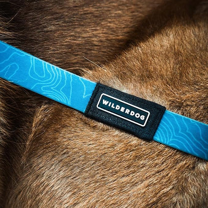 Wilderdog Waterproof Dog Leash - Repels Water & Dirt - Pacific Blue