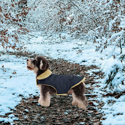 Queenmore Warm Coat for Cold Weather, Quilting Winter Jacket With Ultra Thick Plush Lining and Storage Pockets (Red, X-Small)
