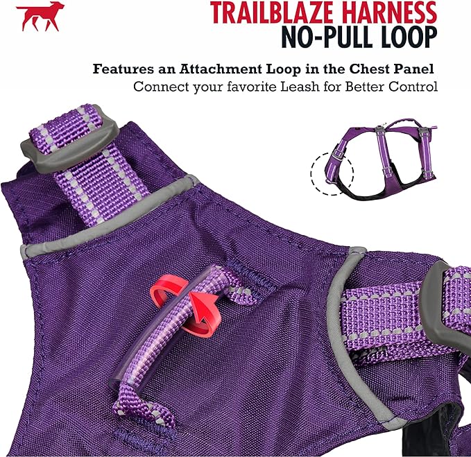Tuff Pupper Escape Proof Dog Harness for Small Dogs | No Pull Lightweight Adjustable Harness | No Escape Multifunctional Outdoor Pet Gear | Strong Durable Breathable | Secure Comfortable Fit