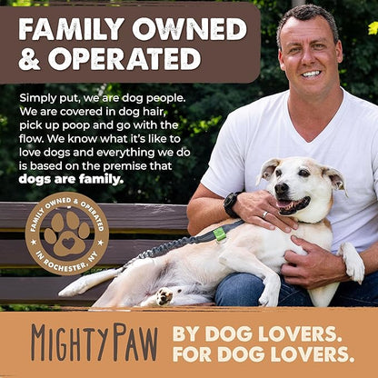 Mighty Paw Yak Cheese Puffs for Dogs - All-Natural Pet Treats for All Sized Breeds - Odorless Limited-Ingredient Chews for Puppies & Power-Chewers - Rich in Protein and Calcium - Easy to Chew (12 oz.)