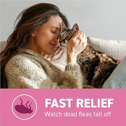 Capstar (nitenpyram) Cat Flea Treatment, Fast-Acting Oral Flea Treatment for Cats 2-25 lbs, Vet-Recommended Medication Tablets Start Killing in 30 Minutes, 12 Doses (Includes Two 6-Count Boxes)