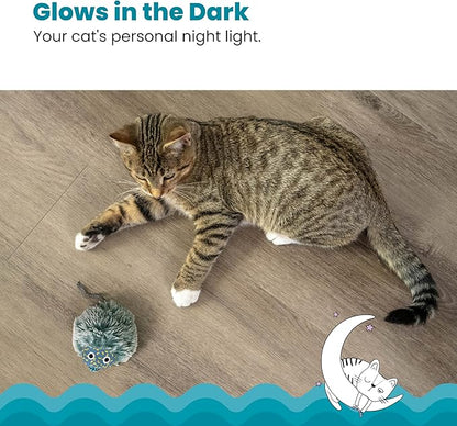 Catstages Nighttime Cuddle Plush Mouse Cat Toy with Catnip