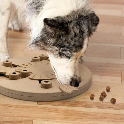 Outward Hound by Nina Ottosson Dog Worker Treat Puzzle Enrichment Toy, Level 3 Advanced, Tan