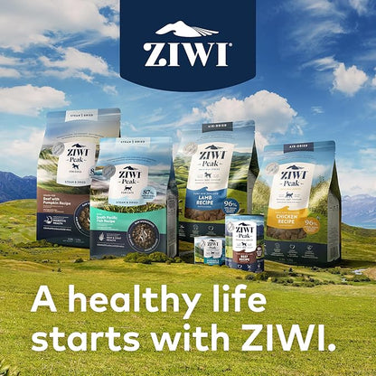 ZIWI Peak Lamb Dry Dog Food Bundle- Steam & Dried Lamb w/Vegetables (28.8oz) + Air-Dried Lamb (16oz)