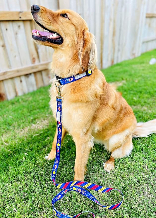 Lucky Love Dog - Adjustable Dog Collar with Easy Click Buckle for Small Ones, Durable, & Comfortable for Male & Female Dogs, Pet Collar for Puppies & Adult Dogs - Mackey, XS