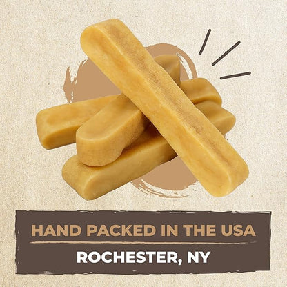 Mighty Paw Yak Cheese Chews for Dogs | All-Natural Long Lasting Pet Treats. Odorless and Great for Oral Health. Limited-Ingredient Chews for Puppies & Power-Chewers (Monster, 12 Pack)