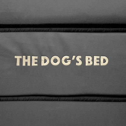The Dog’s Bed Orthopedic Memory Foam Dog Bed, XL Grey & Black, Waterproof, Supportive Dog Bed with Replaceable Covers, Veterinary Approved